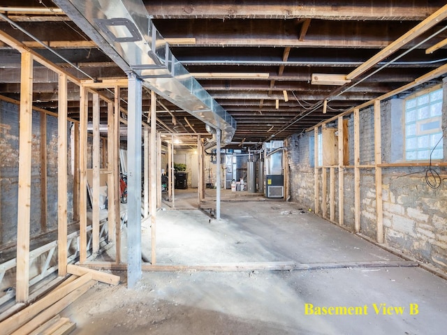 6111 S Eberhart Ave, Chicago, IL 60637 - below grade area with heating unit