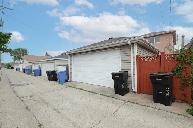 5352 N Neva Ave, Chicago, IL 60656 - view of garage