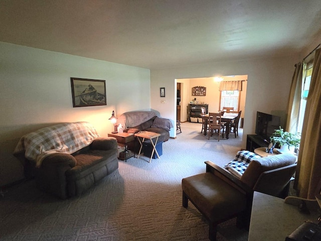 405 W Randolph St, Heyworth, IL 61745 - living room with carpet floors