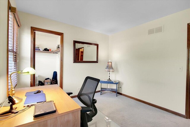 2551 Doncaster Dr, Aurora, IL 60504 - office space featuring carpet flooring and baseboards