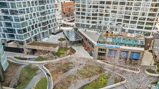 405 N Wabash Ave Unit 2314, Chicago, IL 60611 - view of property featuring a view of city