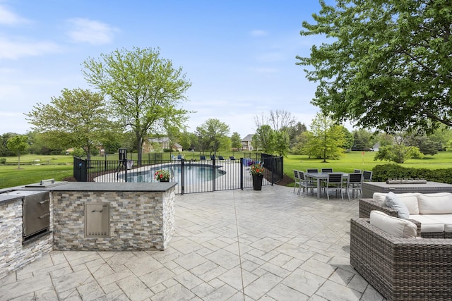 20707 N Swansway, Deer Park, IL 60010 - view of patio / terrace featuring area for grilling and outdoor dining space