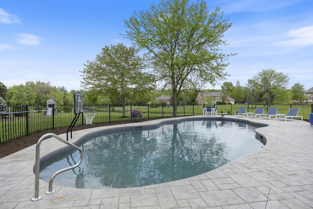 20707 N Swansway, Deer Park, IL 60010 - view of swimming pool with a patio area