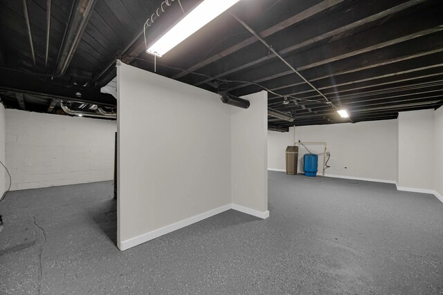 402 Miami St, Joliet, IL 60432 - finished basement featuring baseboards