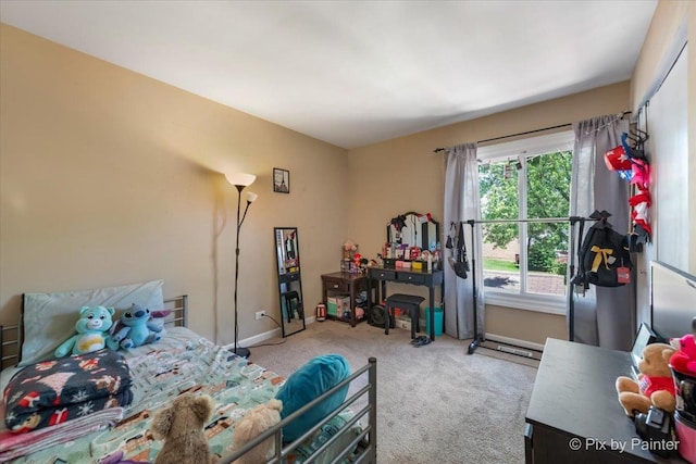 285 Colony Green Dr, Bloomingdale, IL 60108 - carpeted bedroom with baseboards