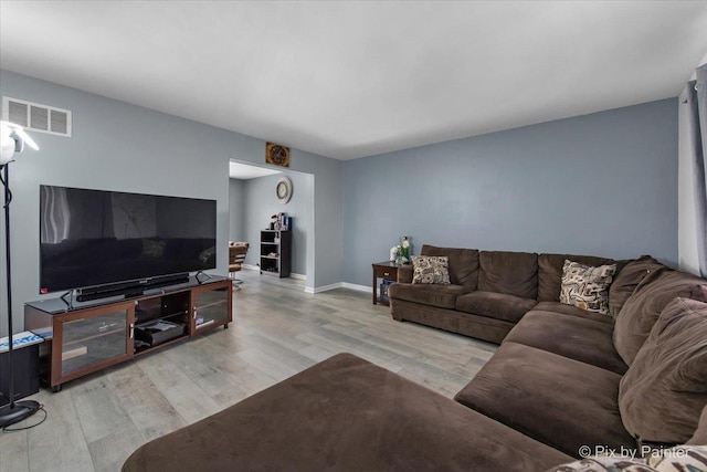 285 Colony Green Dr, Bloomingdale, IL 60108 - living room featuring wood finished floors and baseboards