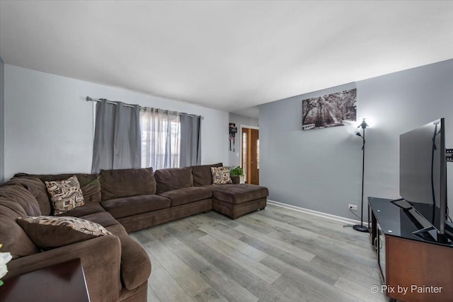 285 Colony Green Dr, Bloomingdale, IL 60108 - living area with light wood finished floors and baseboards