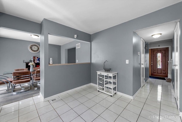 285 Colony Green Dr, Bloomingdale, IL 60108 - foyer with light tile patterned floors
