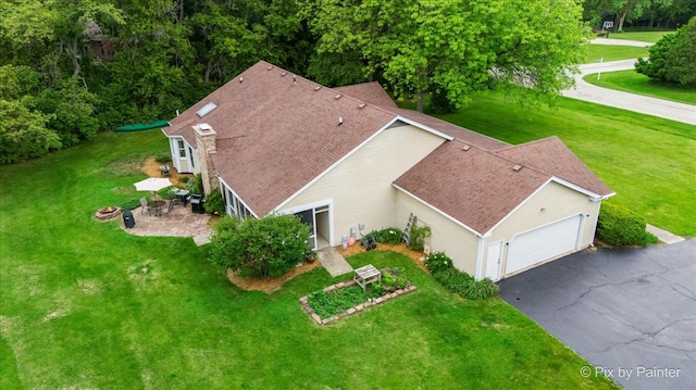 39W889 Deer Run Dr, Saint Charles, IL 60175 - aerial view of property and surrounding area