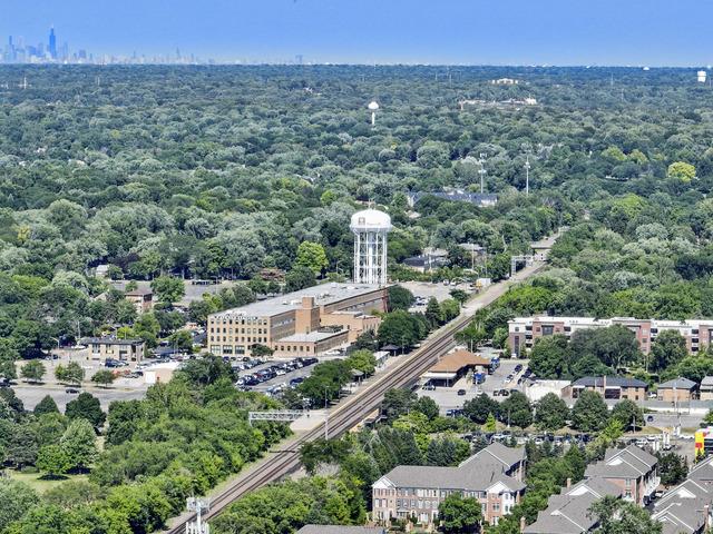 223 Center St, Naperville, IL 60540 - aerial view