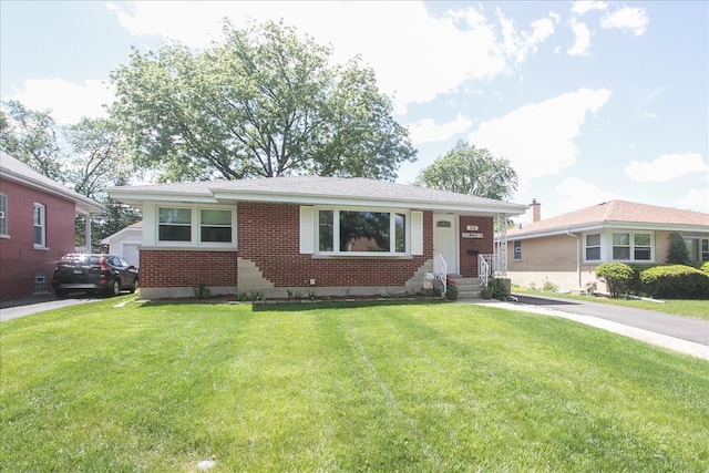 108 N Ardmore Ave, Villa Park, IL 60181 - view of front of house featuring brick siding and a front yard
