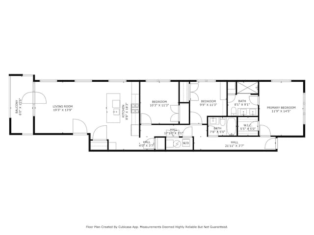 4906 N Kenmore Ave Unit 2S, Chicago, IL 60640 - home floor plan
