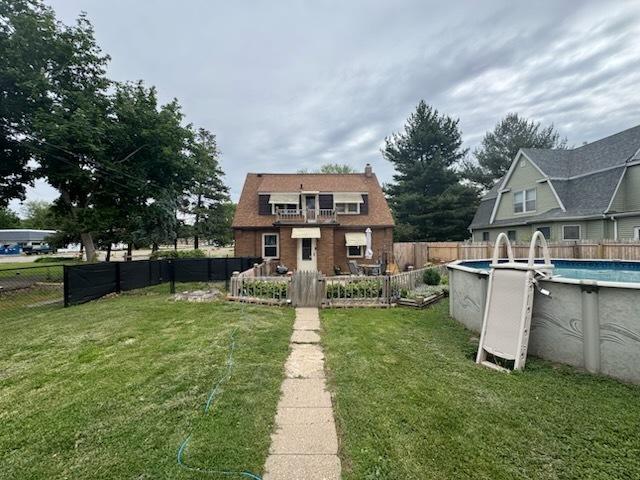 309 11th Ave, Sterling, IL 61081 - view of rear view of house