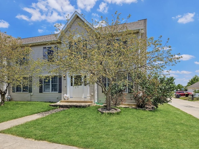 1409 Hull St, Normal, IL 61761 - view of front facade featuring a front yard