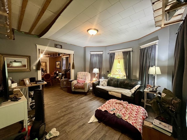 207 W 2nd St, Broadlands, IL 61816 - living room featuring wood finished floors