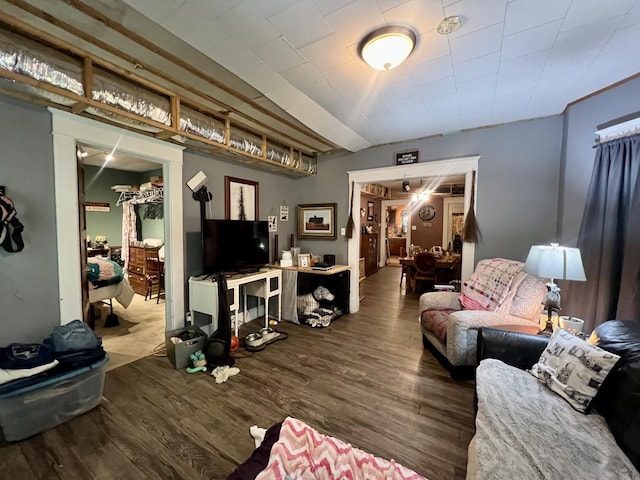 207 W 2nd St, Broadlands, IL 61816 - living room with wood finished floors
