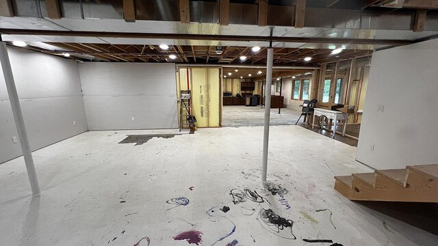 15501 Bishop Rd, Morrison, IL 61270 - view of below grade area