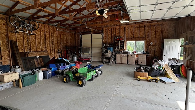 15501 Bishop Rd, Morrison, IL 61270 - garage with a garage door opener