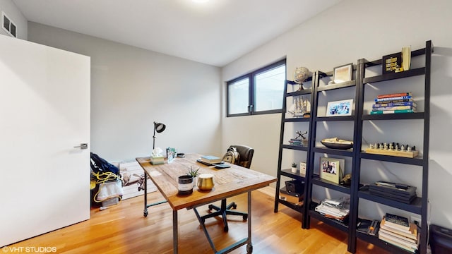1203 W Superior St Unit 1C, Chicago, IL 60642 - office with wood finished floors