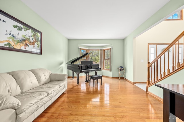 2048 Westbury Dr, Woodridge, IL 60517 - living area with stairway and light wood-style flooring