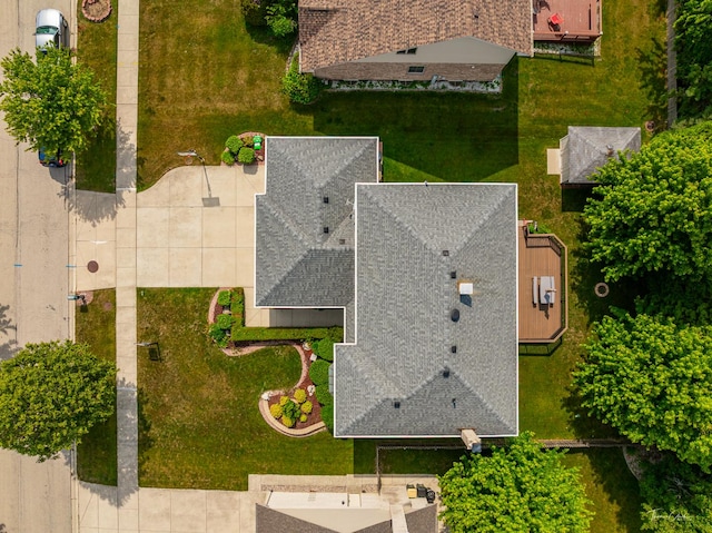 2048 Westbury Dr, Woodridge, IL 60517 - aerial view of property and surrounding area