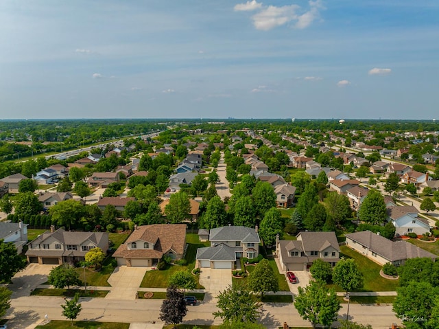 2048 Westbury Dr, Woodridge, IL 60517 - aerial perspective of suburban area