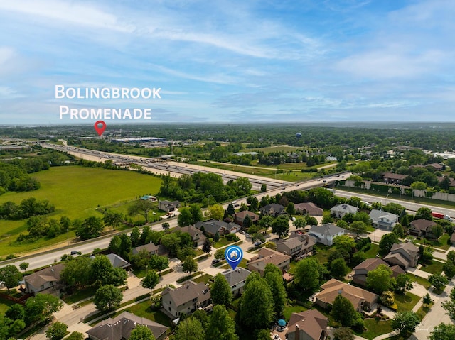 2048 Westbury Dr, Woodridge, IL 60517 - aerial view of residential area