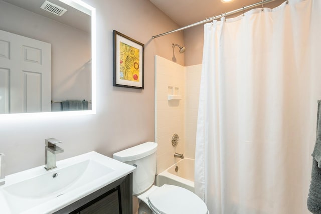 14613 Morningside Rd, Orland Park, IL 60462 - bathroom with toilet, vanity, and shower / tub combo