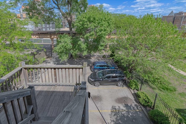 4137 S Prairie Ave Unit 3, Chicago, IL 60653 - view of wooden deck
