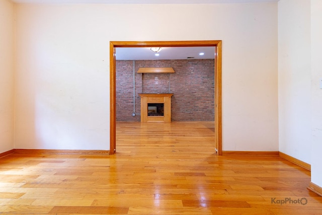 4137 S Prairie Ave Unit 3, Chicago, IL 60653 - corridor featuring light wood-type flooring and baseboards