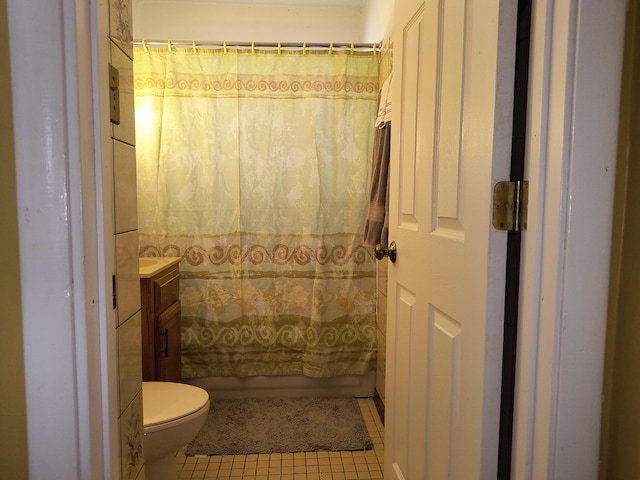 10153 S Saint Lawrence Ave, Chicago, IL 60628 - full bathroom with tile patterned flooring, vanity, and a shower with shower curtain