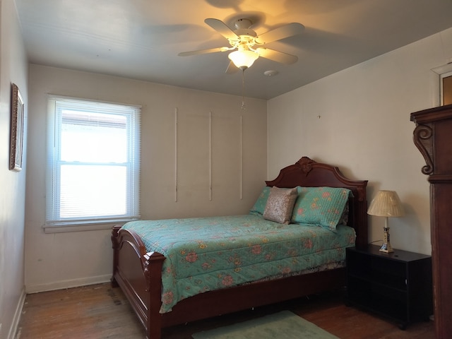 10153 S Saint Lawrence Ave, Chicago, IL 60628 - bedroom featuring wood finished floors and ceiling fan