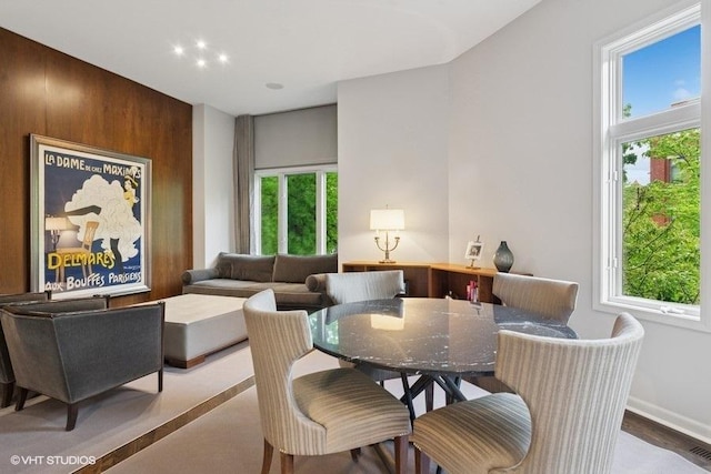 1733 S Prairie Ave, Chicago, IL 60616 - dining space with plenty of natural light and baseboards
