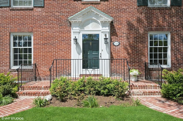 350 Elder Ln, Winnetka, IL 60093 - property entrance with brick siding