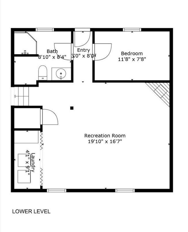 404 S Neal St, Camargo, IL 61919 - floor plan / room layout