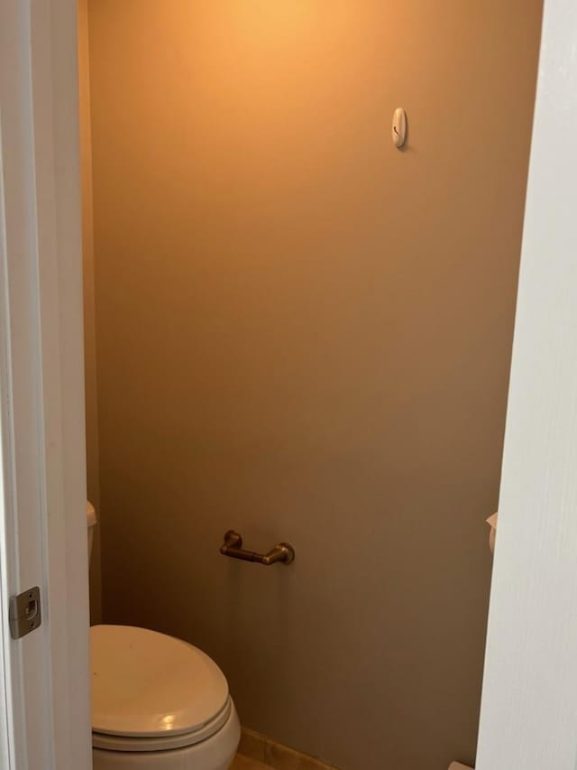 13515 Leclaire Ave Unit 55, Crestwood, IL 60418 - bathroom with toilet and tile patterned flooring