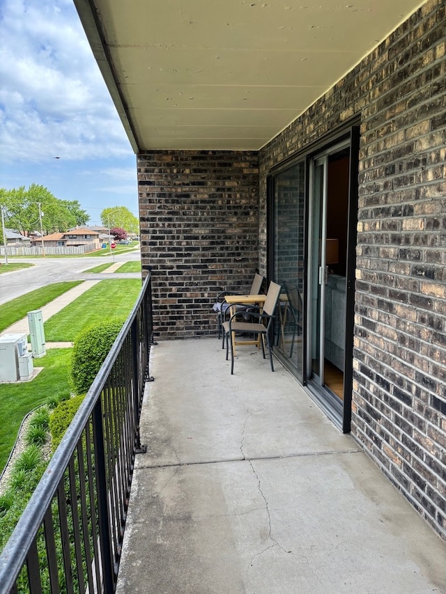 13515 Leclaire Ave Unit 55, Crestwood, IL 60418 - view of balcony