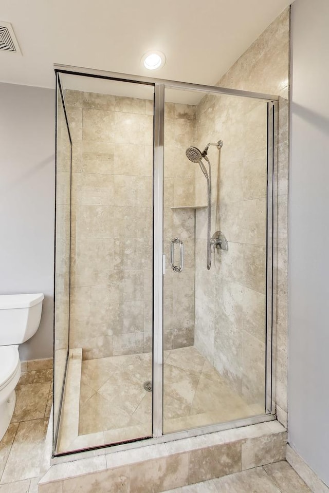 1935 S State St Unit 4, Chicago, IL 60616 - bathroom featuring toilet and a shower stall