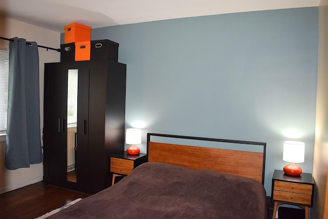 17 E Central Ave, Lombard, IL 60148 - bedroom with wood finished floors and baseboards