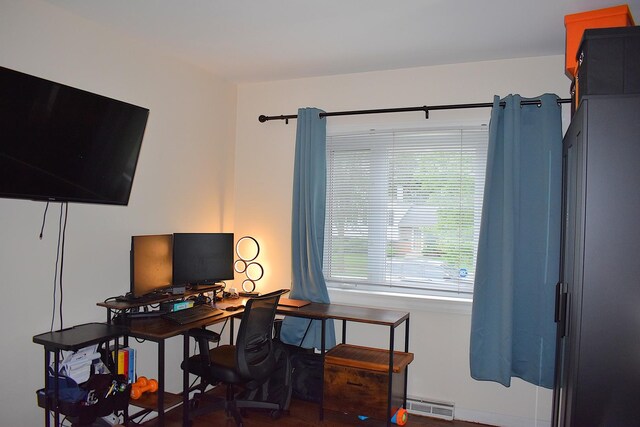 17 E Central Ave, Lombard, IL 60148 - office area with wood finished floors