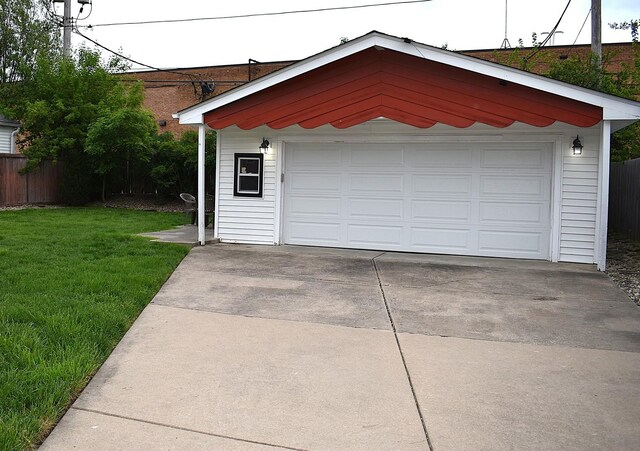 17 E Central Ave, Lombard, IL 60148 - view of detached garage