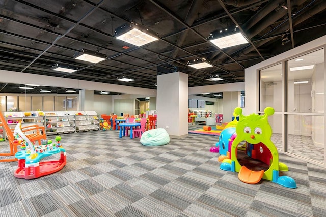 420 E Waterside Dr Unit 1103, Chicago, IL 60601 - recreation room with carpet
