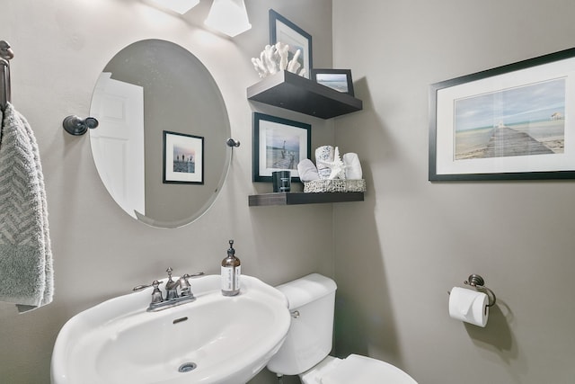 3401 Charlemaine Dr, Aurora, IL 60504 - bathroom with a sink and toilet