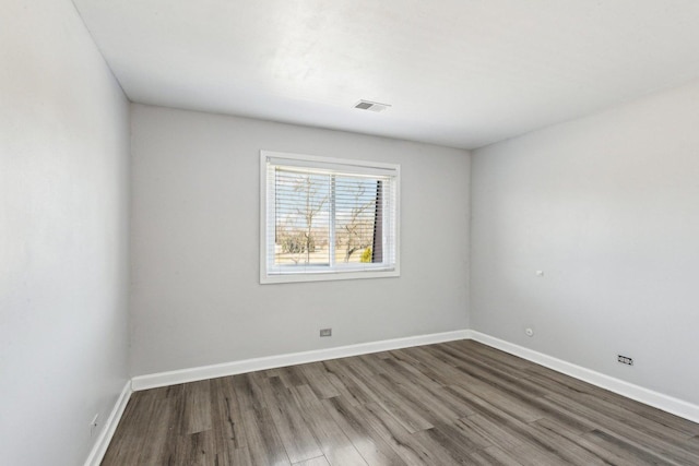 501 Mchenry Rd Unit 3B, Wheeling, IL 60090 - empty room featuring wood finished floors and baseboards