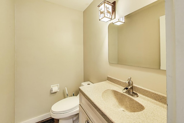 6S009 Steeple Run Dr, Naperville, IL 60540 - half bath featuring toilet and vanity