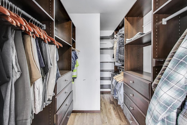 6S009 Steeple Run Dr, Naperville, IL 60540 - spacious closet with light wood-type flooring