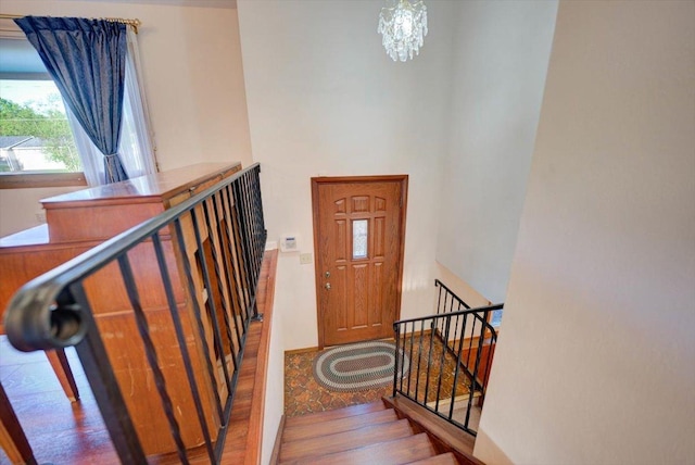 38059 N Holdridge Ave, Beach Park, IL 60087 - foyer entrance featuring wood finished floors