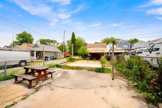 4815 S Bishop St, Chicago, IL 60638 - view of patio with outdoor dining area and a residential view