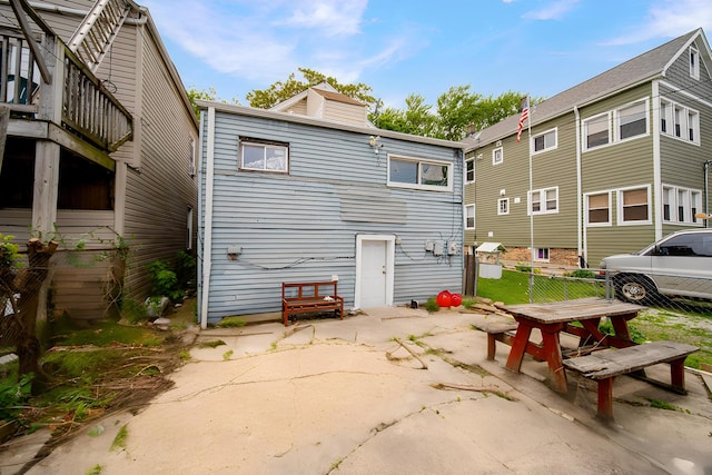 4815 S Bishop St, Chicago, IL 60638 - rear view of property featuring a patio area