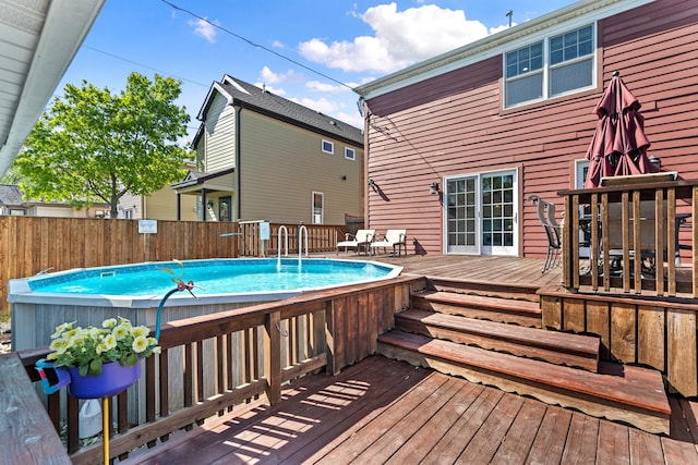 7317 W Greenleaf St, Chicago, IL 60631 - wooden terrace with outdoor dining space